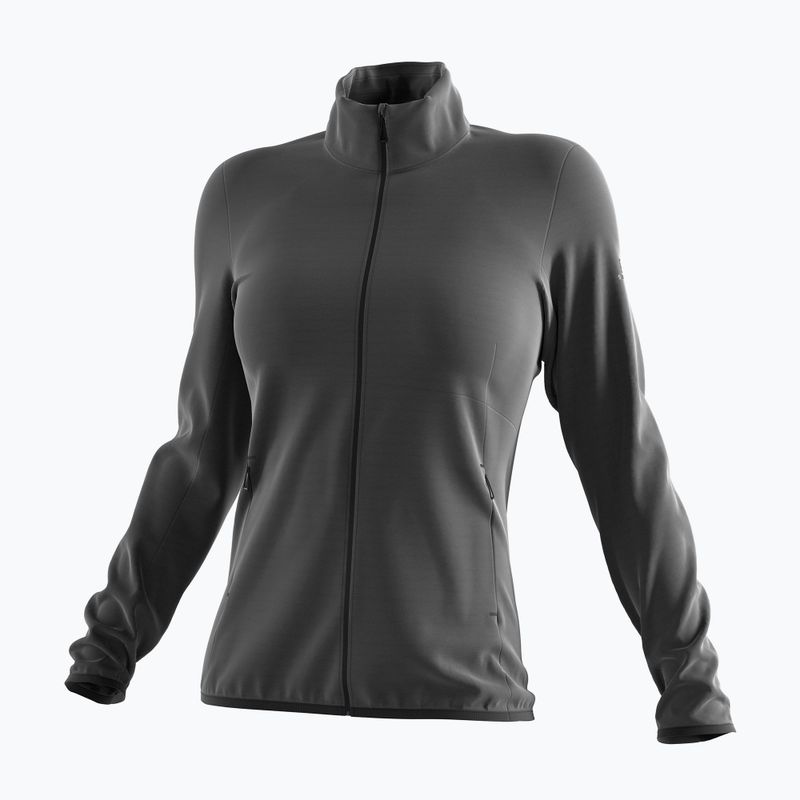 Giacca trekking donna Salomon Outrack Full Zip Mid nero 5