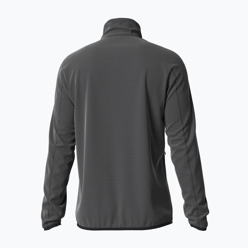 Giacca da trekking da uomo Salomon Outrack Full Zip Mid nero 3