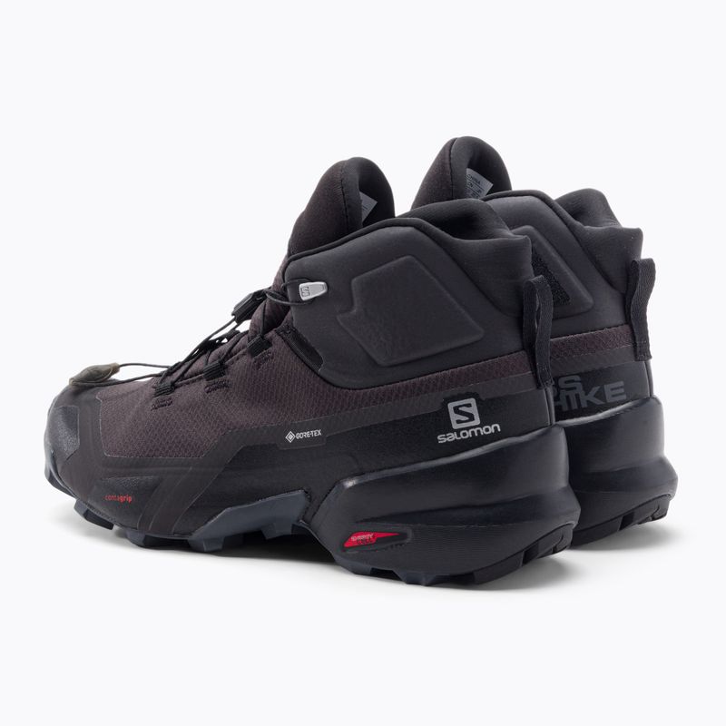 Salomon Cross Hike Mid GTX scarpe da trekking da uomo fantasma/nero/ebano 4