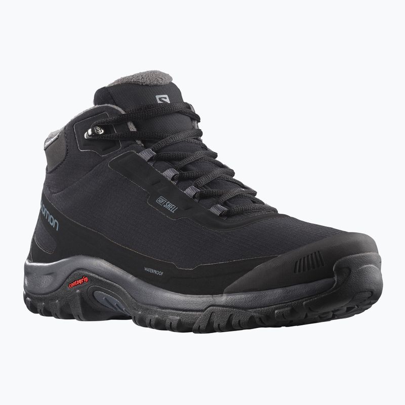 Salomon Shelter CS WP scarpe da trekking da uomo nero/ebano 11