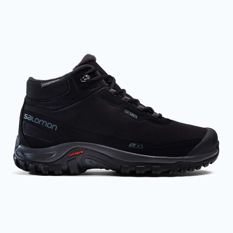 Salomon Shelter CS WP scarpe da trekking da uomo nero/ebano 2