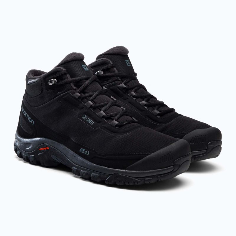 Salomon Shelter CS WP scarpe da trekking da uomo nero/ebano 5