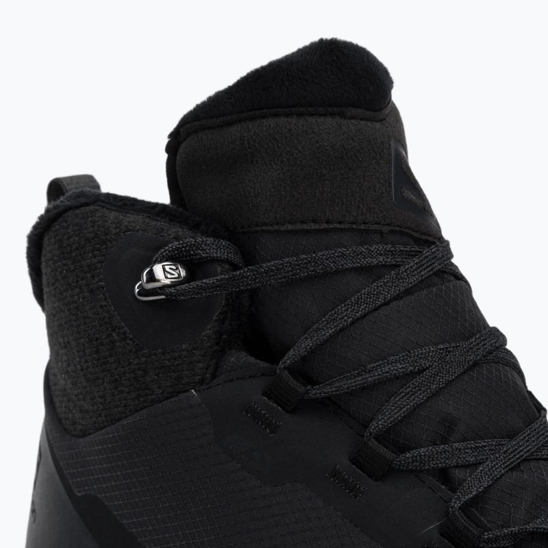 Stivali da trekking da donna Salomon Outsnap CSWP nero/ebano 9