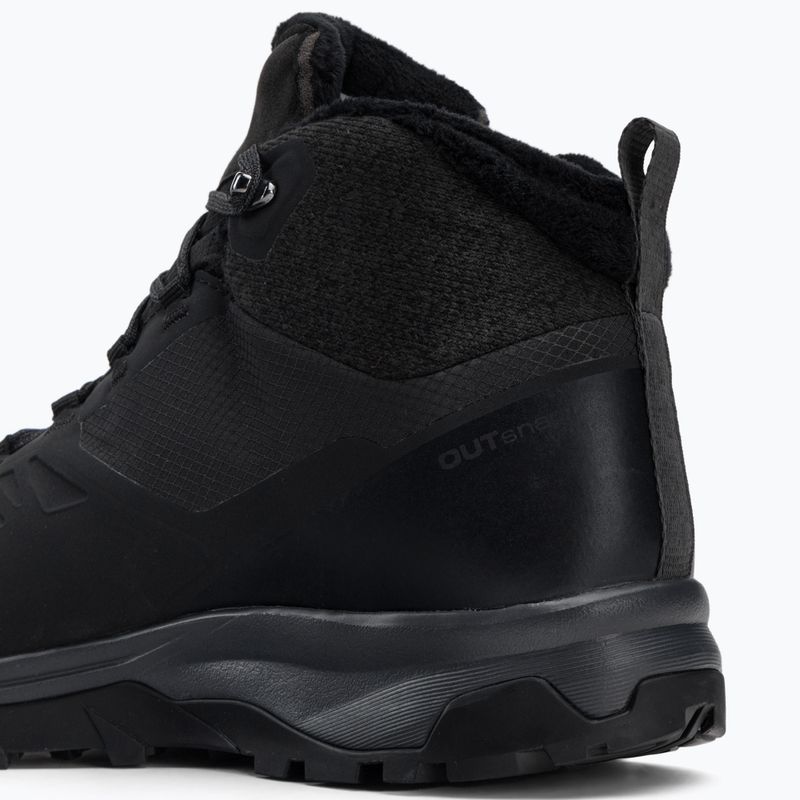 Stivali da trekking da donna Salomon Outsnap CSWP nero/ebano 10