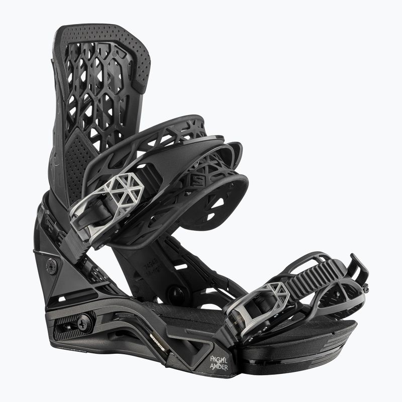 Attacchi da snowboard da uomo Salomon Highlander nero 5