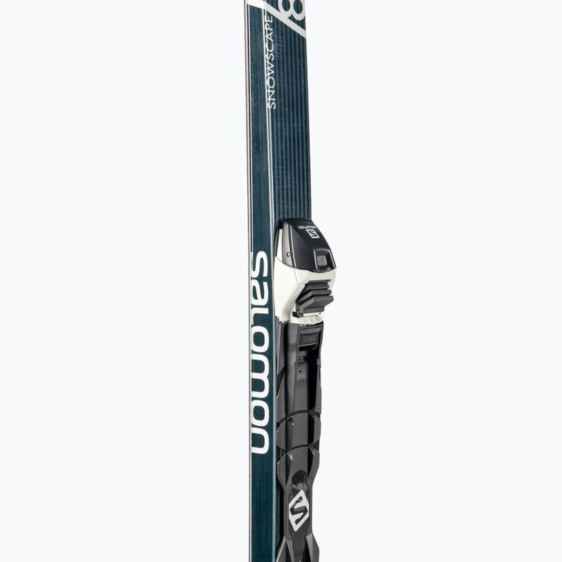 Sci da fondo Salomon Snowscape 8 Skin + attacchi Prolink Auto nero/rosso 6