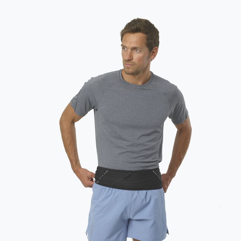Cintura da corsa Salomon Pulse nero 5