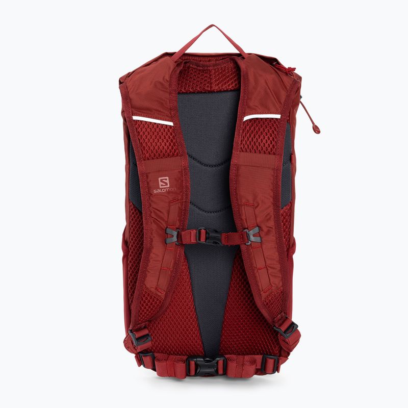 Salomon Trailblazer 10 l zaino da trekking peperoncino rosso/red dahlia/dahlia/ebano 2