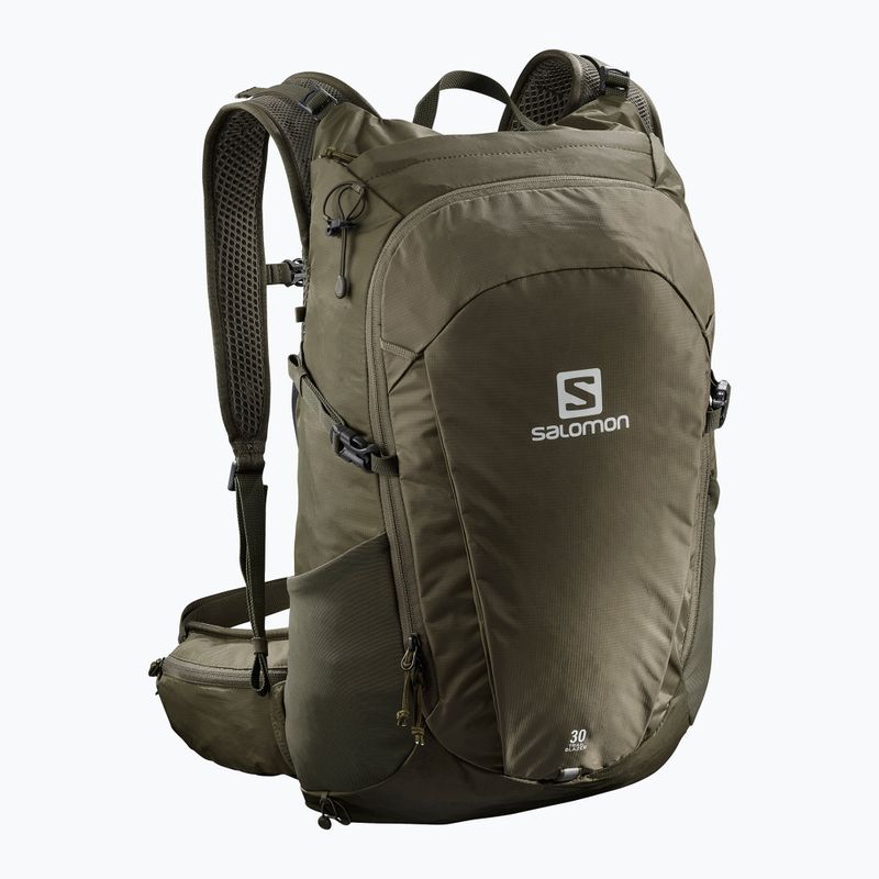 Salomon Trailblazer 30 l zaino da trekking martini oil/olive night/ebony 5