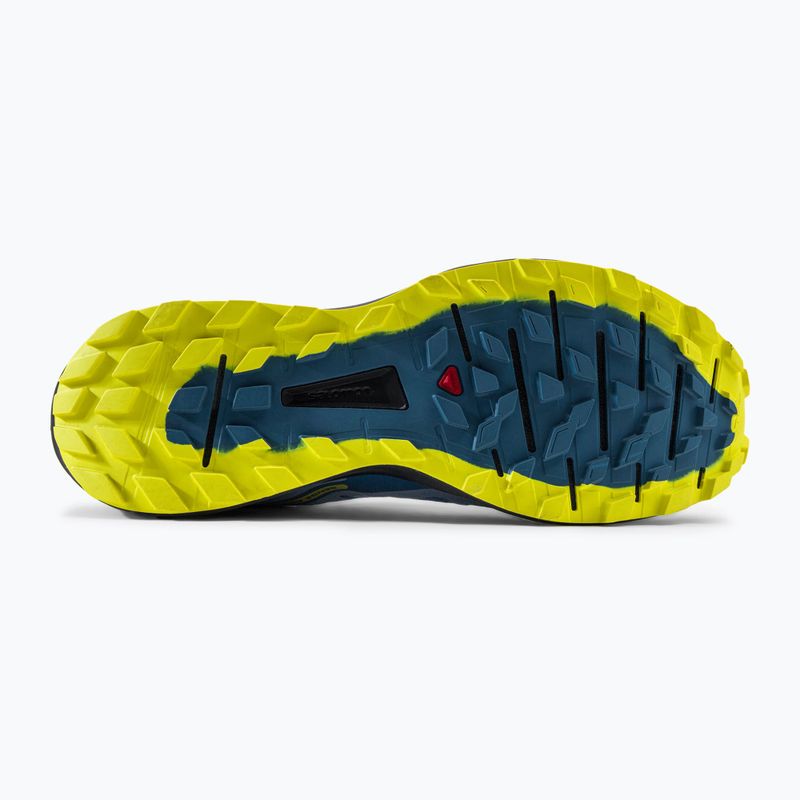 Salomon Sense Ride 4 scarpe da corsa da uomo blu copen/nero/sera 6