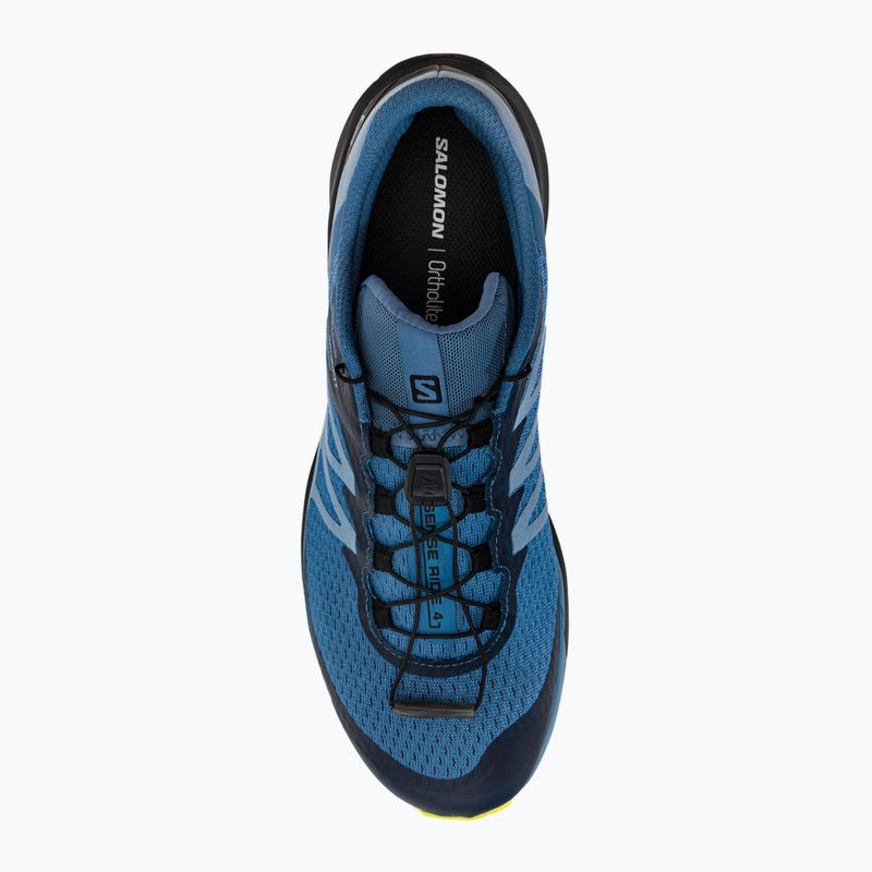 Salomon Sense Ride 4 scarpe da corsa da uomo blu copen/nero/sera 8