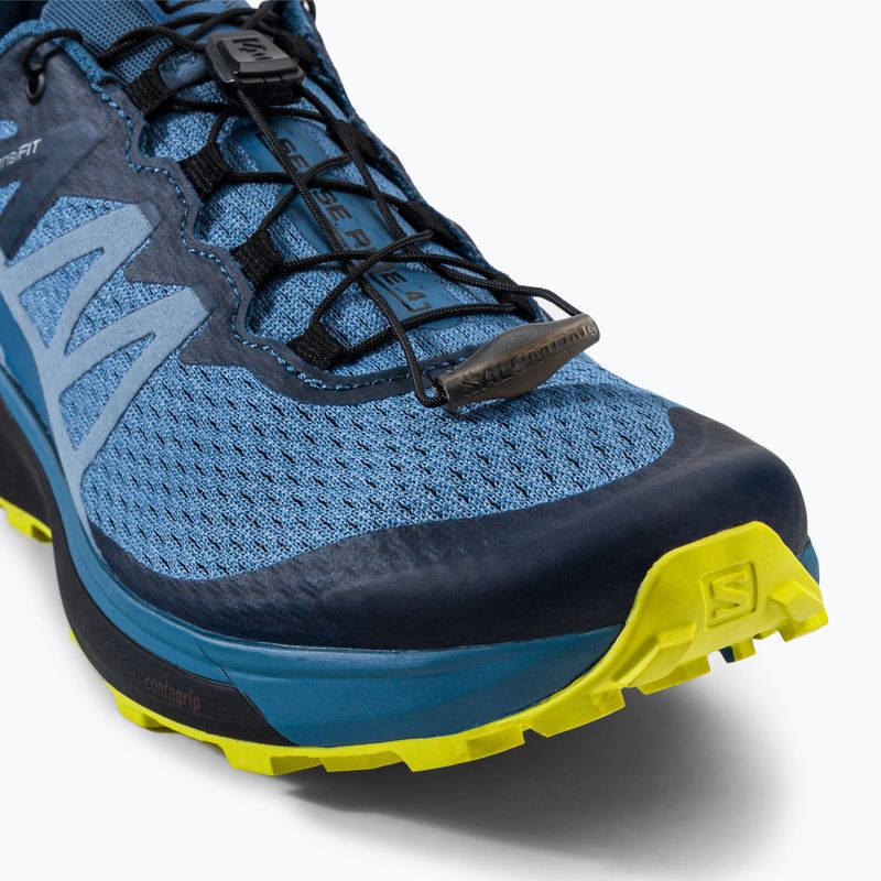 Salomon Sense Ride 4 scarpe da corsa da uomo blu copen/nero/sera 10