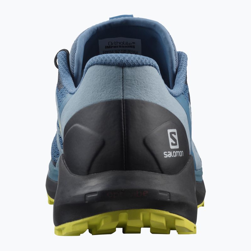 Salomon Sense Ride 4 scarpe da corsa da uomo blu copen/nero/sera 9