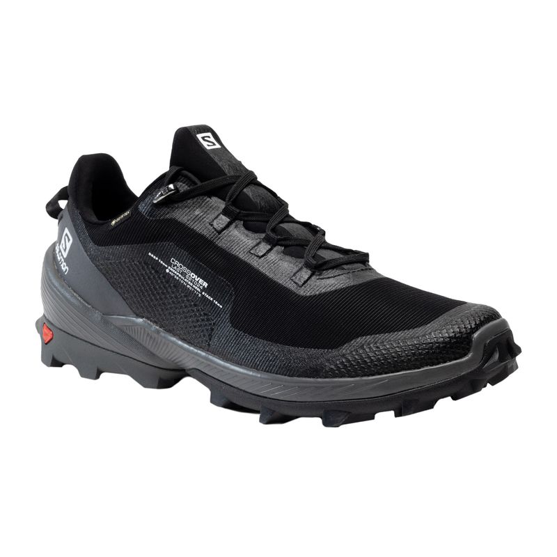 Salomon Cross Over GTX scarpe da trekking da uomo nero/magnete/nero 9