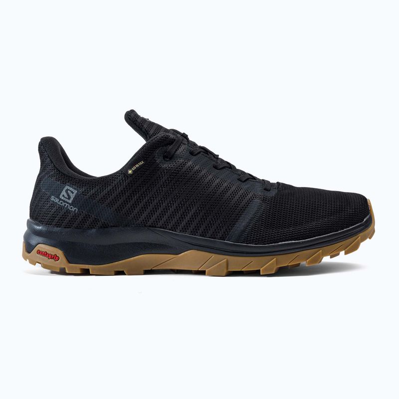 Salomon Outbound Prism GTX nero/gomma1 scarpe da trekking da uomo 2