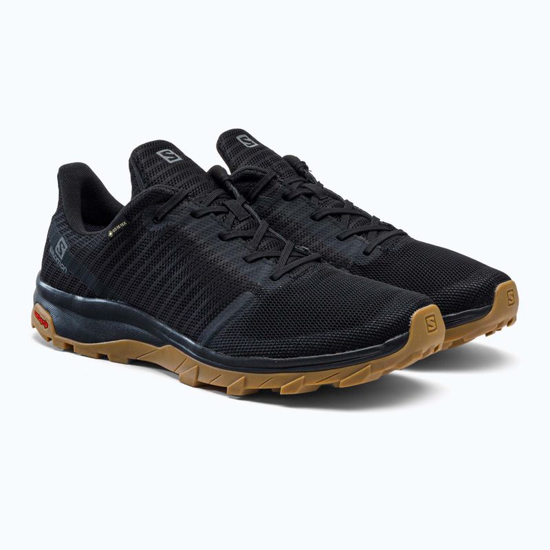 Salomon Outbound Prism GTX nero/gomma1 scarpe da trekking da uomo 5