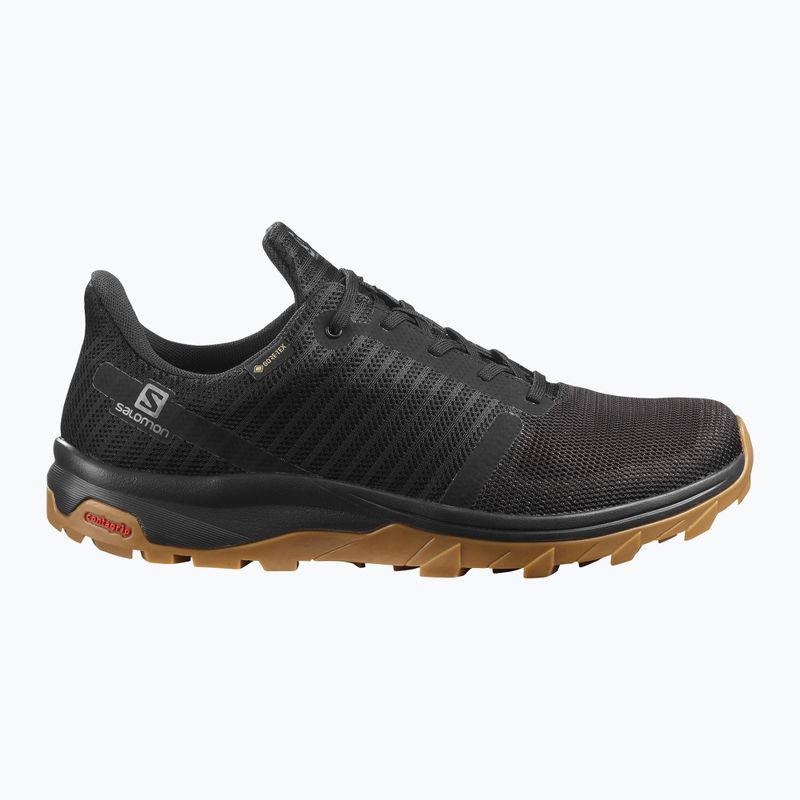 Salomon Outbound Prism GTX nero/gomma1 scarpe da trekking da uomo 9