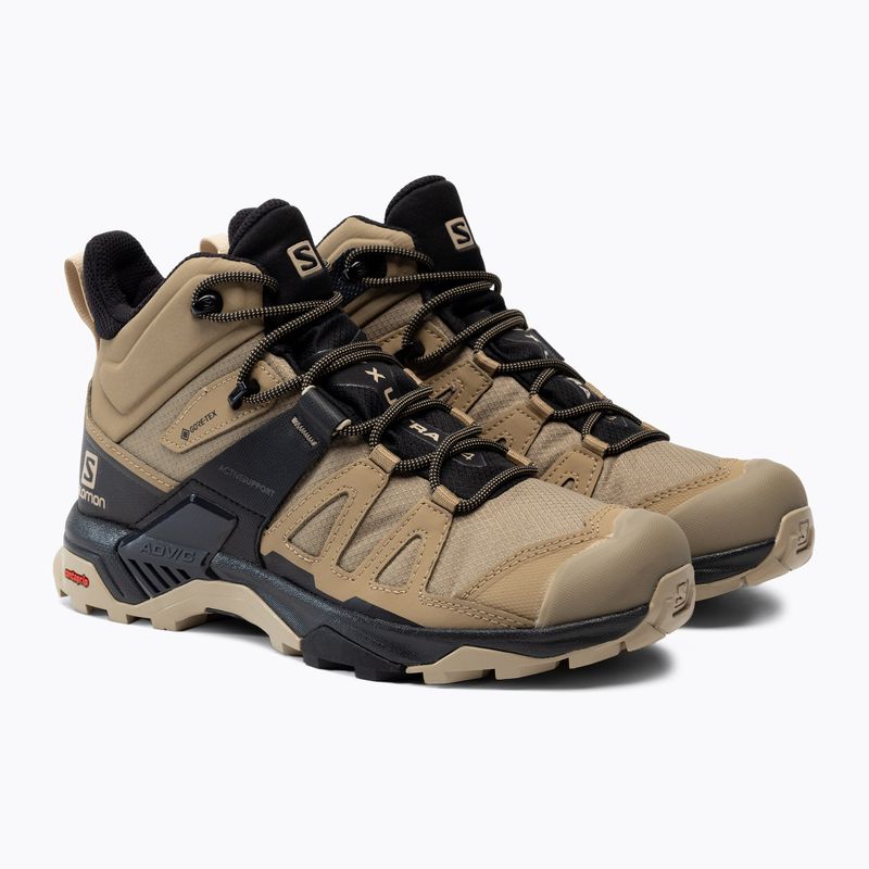 Scarpe da trekking da uomo Salomon X Ultra 4 Mid GTX kelp/nero/safari 4