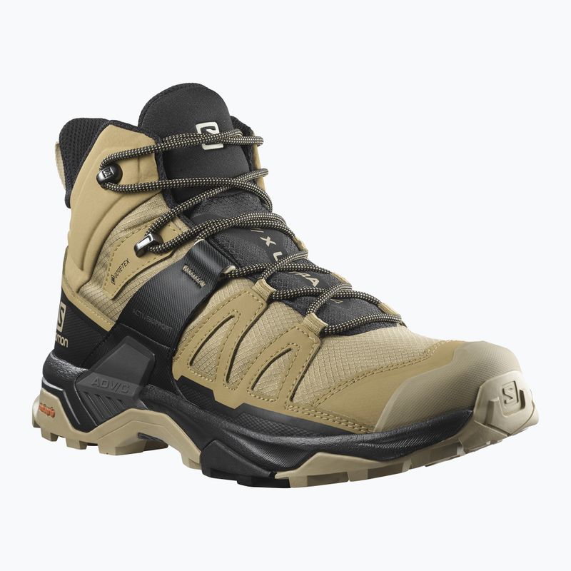 Scarpe da trekking da uomo Salomon X Ultra 4 Mid GTX kelp/nero/safari 9