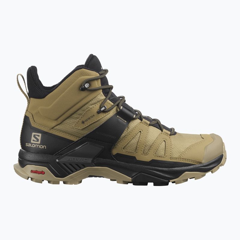 Scarpe da trekking da uomo Salomon X Ultra 4 Mid GTX kelp/nero/safari 10