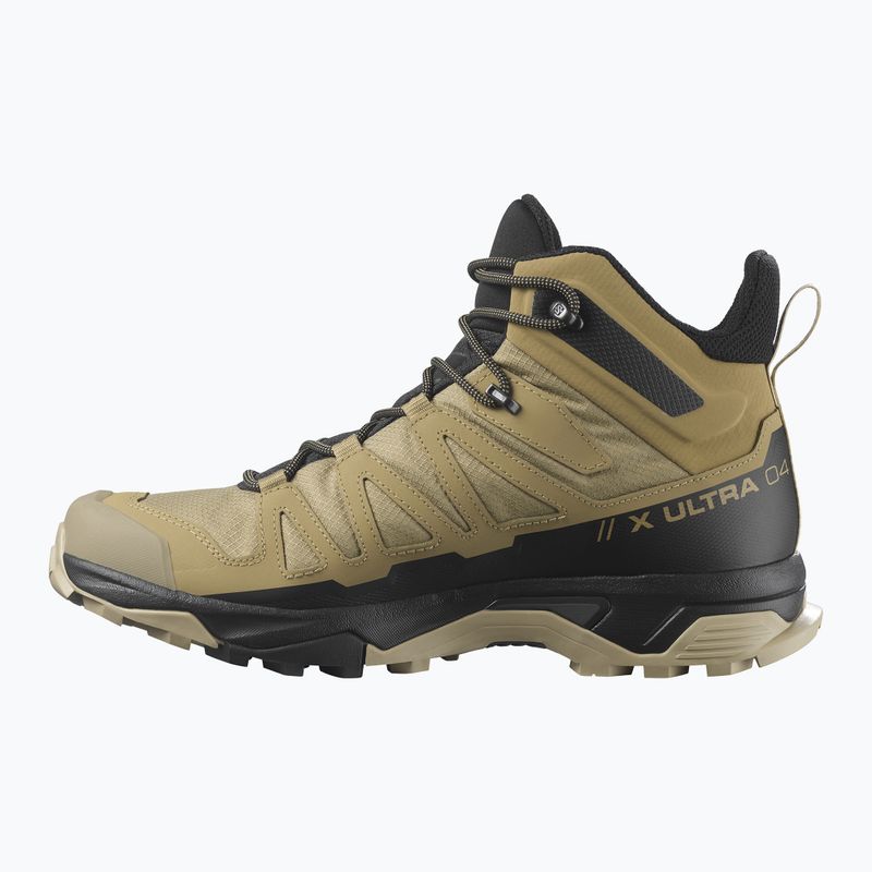 Scarpe da trekking da uomo Salomon X Ultra 4 Mid GTX kelp/nero/safari 11