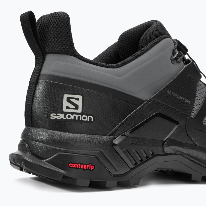 Scarpe da trekking da uomo Salomon X Ultra 4 quiet shade/nero/quiet shade 8