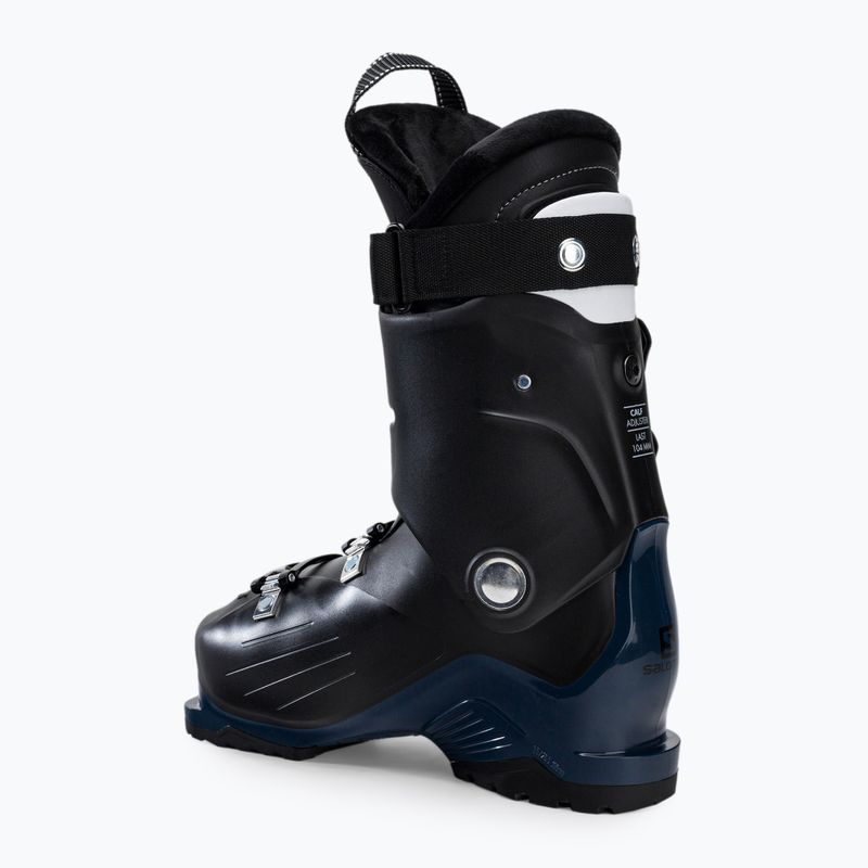 Scarponi da sci da uomo Salomon X Access Wide 80 nero/giallo 2