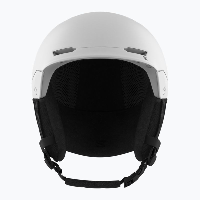 Casco da sci Salomon Husk bianco 8