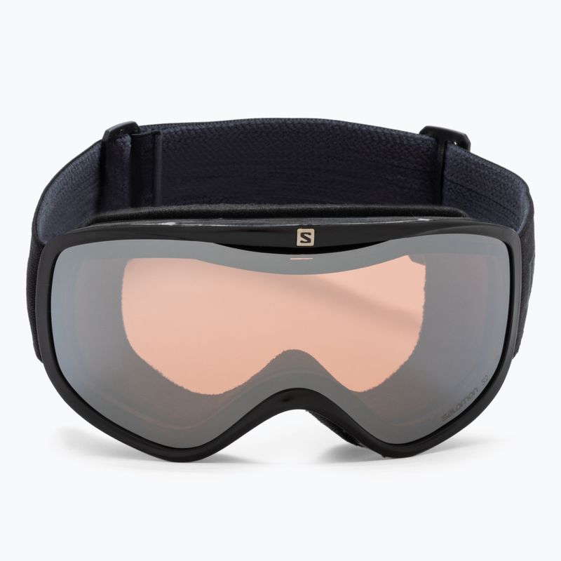 Occhiali da sci Salomon Sense nero arancio flash 2