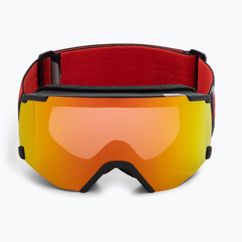 Salomon S/View occhiali da sci grigio u rosso 2