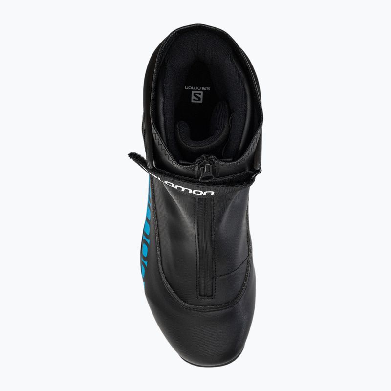 Scarponi da sci di fondo per bambini Salomon R/Combi Jr. Prolink nero/blu 6