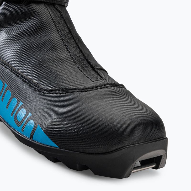 Scarponi da sci di fondo per bambini Salomon R/Combi Jr. Prolink nero/blu 10
