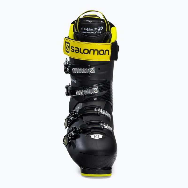 Scarponi da sci da uomo Salomon Select HV 120 nero/belluga/verde acido 3