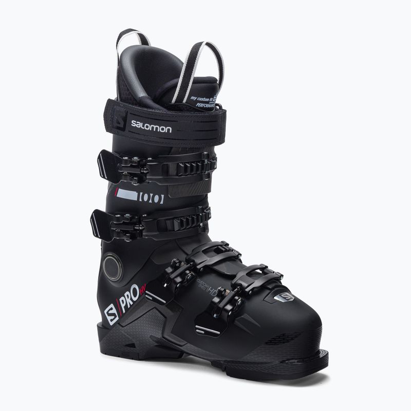 Scarponi da sci da uomo Salomon S/Pro HV 100 GW nero belluga/rosso