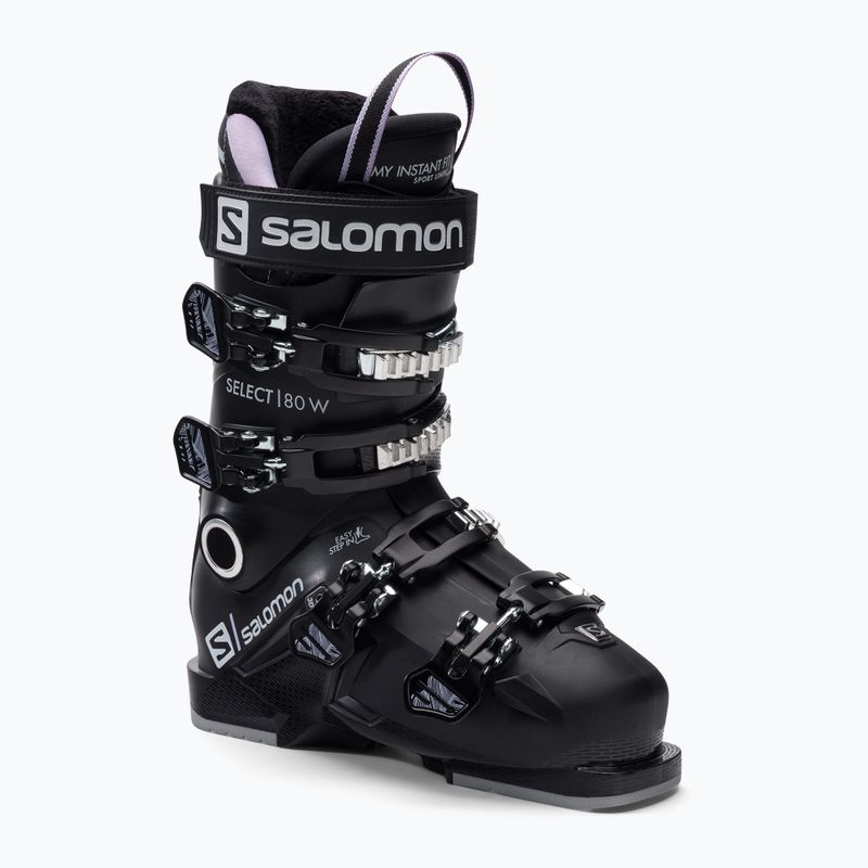 Scarponi da sci da donna Salomon Select 80W nero/lavanda/belluga