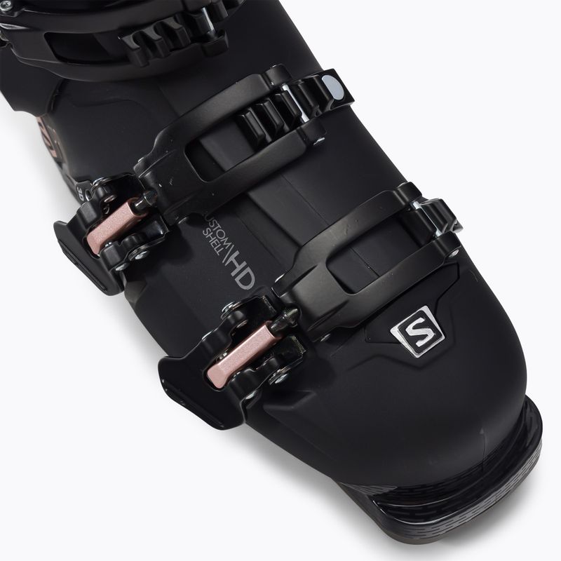 Scarponi da sci da donna Salomon S/Pro 90 W GW nero/rosa/oro metallo/belluga 7