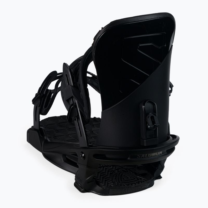 Attacchi da snowboard da uomo Salomon Trigger nero 4