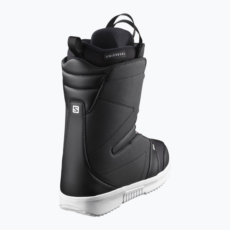 Scarponi da snowboard da uomo Salomon Faction Boa nero/bianco 12