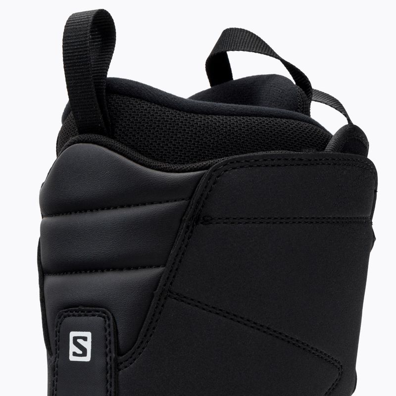 Scarponi da snowboard da uomo Salomon Faction Boa nero/bianco 8