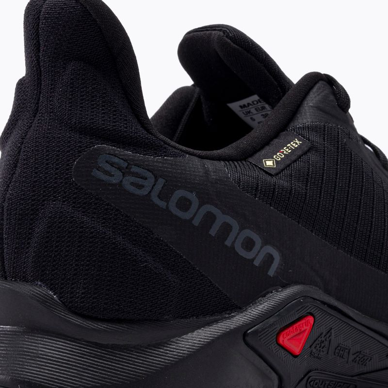 Scarpe da corsa da donna Salomon Alphacross 3 GTX nero 7