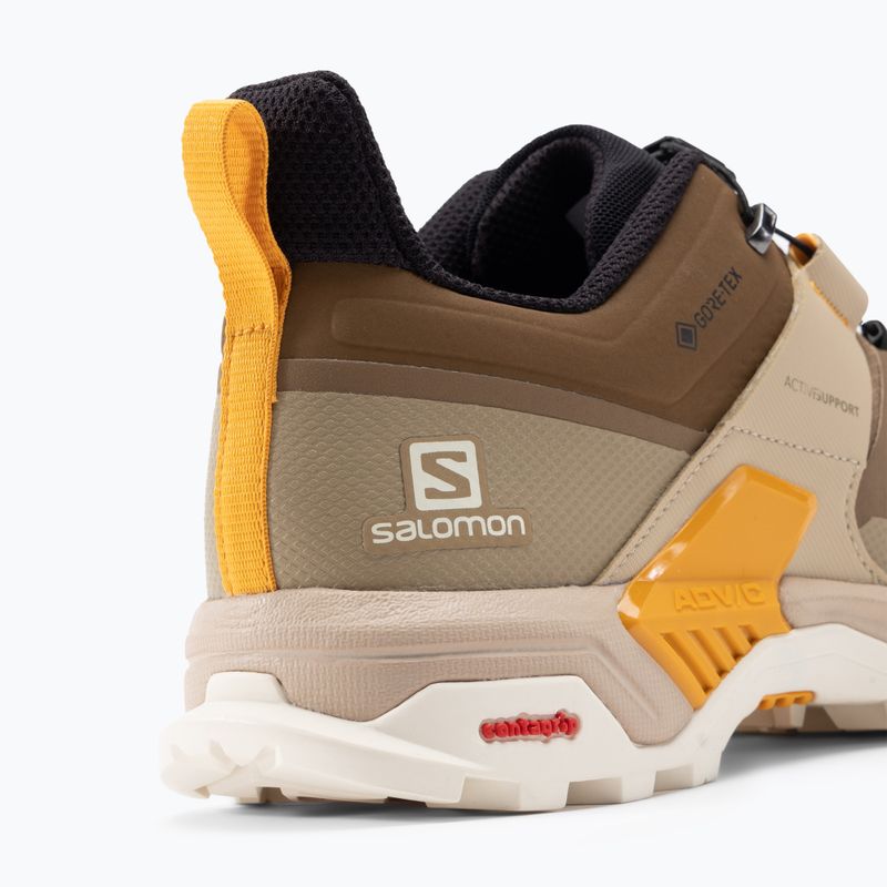 Scarponi da trekking da uomo Salomon X Ultra 4 GTX canguro/vanila/autunno blaze 8