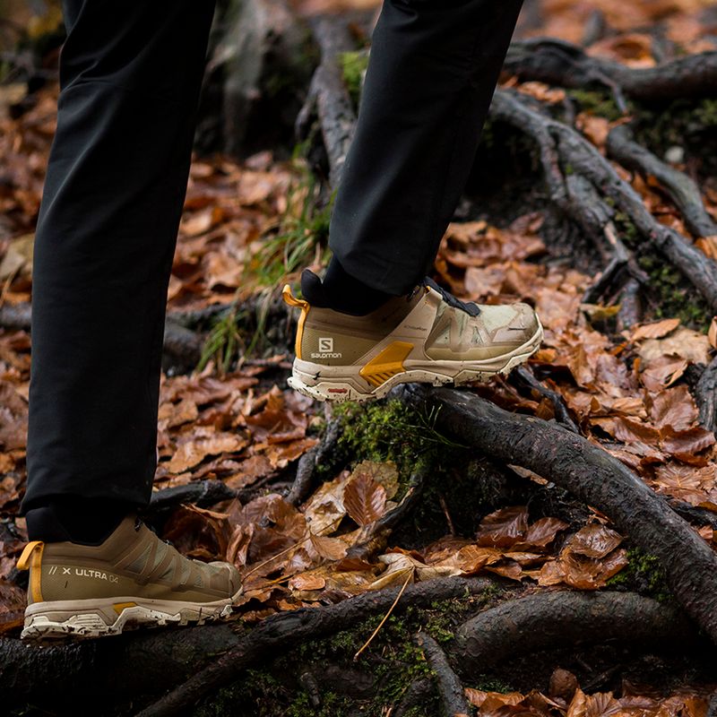 Scarponi da trekking da uomo Salomon X Ultra 4 GTX canguro/vanila/autunno blaze 13