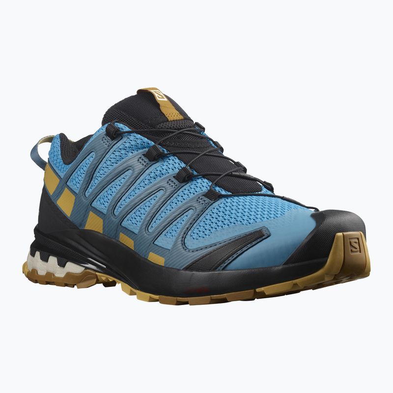 Scarpe da corsa Salomon XA Pro 3D V8 da uomo, barriera corallina/foglia di autunno/bronzo 10