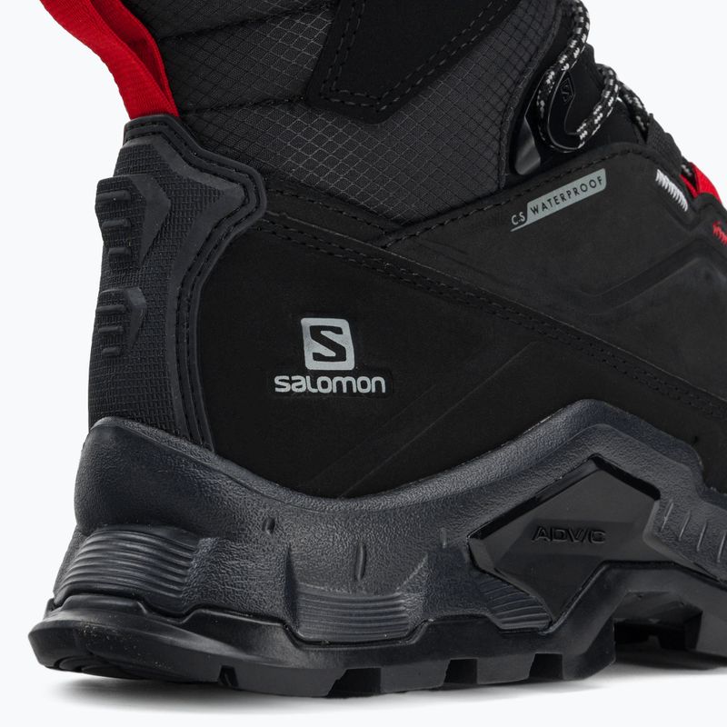 Salomon Quest Winter TS CSWP nero/goji berry/monument scarpe da trekking 8