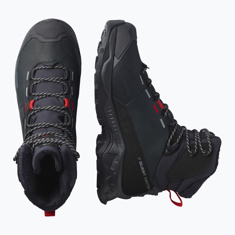 Salomon Quest Winter TS CSWP nero/goji berry/monument scarpe da trekking 14