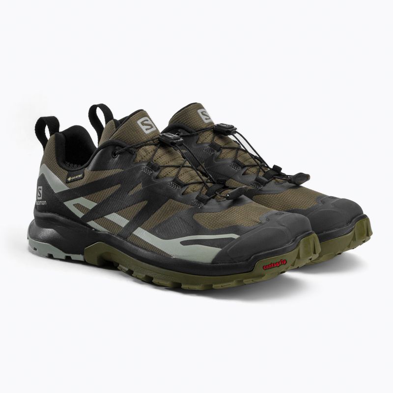 Salomon XA Rogg 2 GTX scarpe da corsa da uomo olvnig/nero/battuto 5