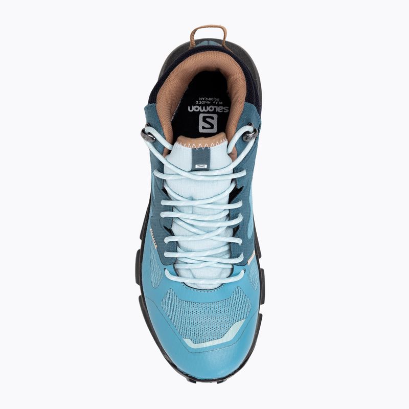Stivali da trekking da donna Salomon Predict Hike Mid GTX blu germano 6