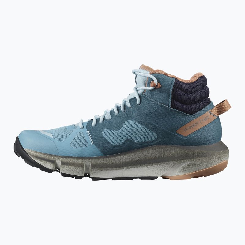 Stivali da trekking da donna Salomon Predict Hike Mid GTX blu germano 12