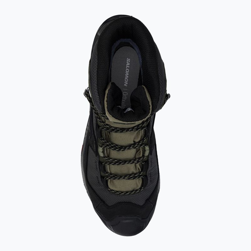 Salomon Quest Element GTX, scarponi da trekking da uomo nero/verde lichene profondo/oliva notte 6