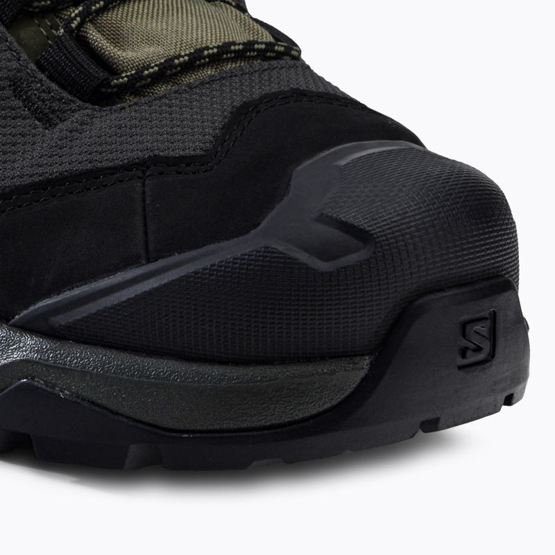Salomon Quest Element GTX, scarponi da trekking da uomo nero/verde lichene profondo/oliva notte 7